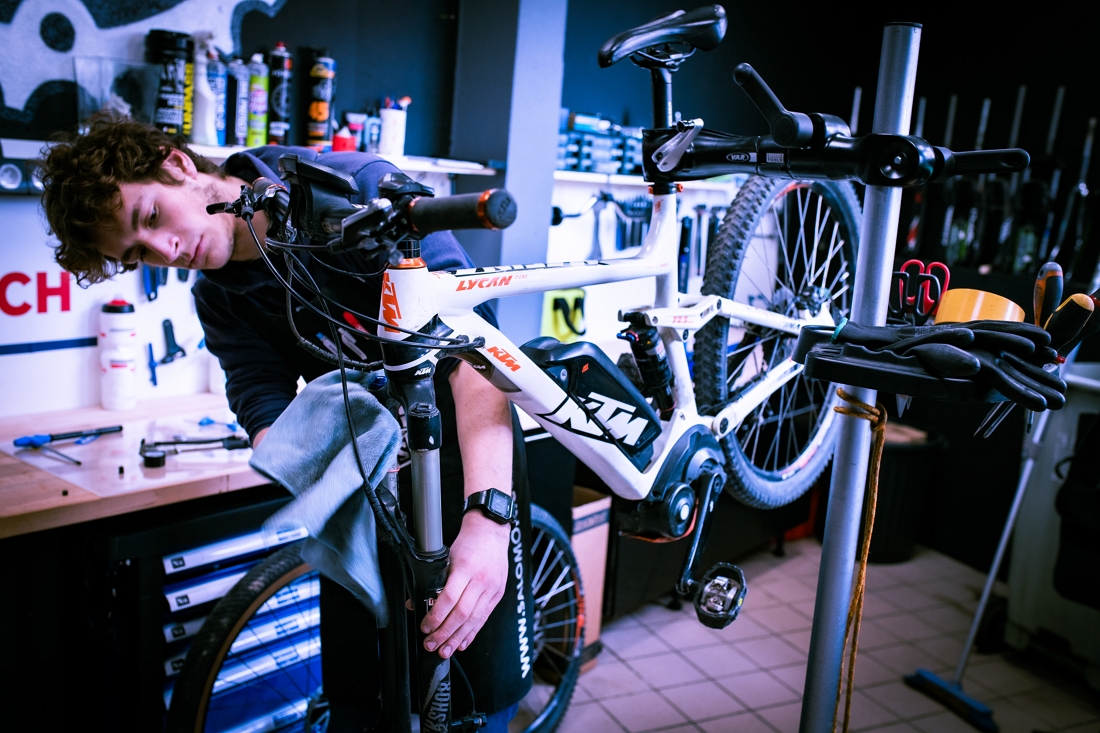Atelier réparation vélo Dijon centre ville
